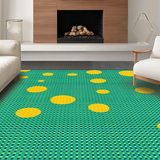 Charming Vibrant Spot Design Ensemble(Blue)