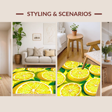 Bright Whimsical Trellis(Yellow)