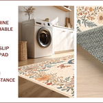 Ultra Soft Area Rug, Non Slip, Stain Resistant, Washable Area Rugs for Living Room, Bedroom, Soft Modern Butterfly Nursery Rug(Beige) - ODIKA