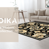 Contemporary Vintage Blossom Style(Black)