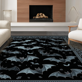 Striking Noir Bat Silhouette(Black)