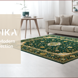Elegant Floral Mihrab Aesthetic(Green)