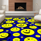 Whimsical Retro Smile Decor(Yellow)