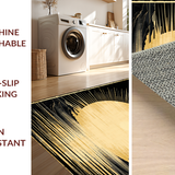 Mid Century Modern Sun Shape Design(Gold)