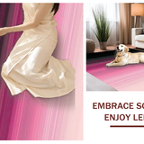 Chic Ombre Geometric Aesthetic(Pink)