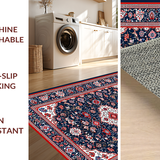 Rich Geometric Patterned Design(Blue)