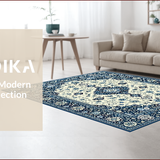 Chic Vintage Inspired Botanical(Blue)