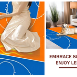 Vibrant Orange Court Theme(Blue)