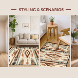 Artful Rustic Geometric(Beige)