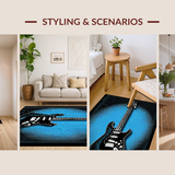 Contemporary Rock Music Artwork(Blue)