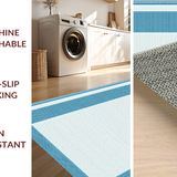 Minimalist Aqua Accented Design(White)