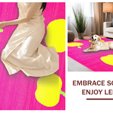 Dynamic Whimsical Color Splash(Pink)