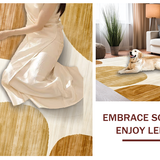 Modern Light Brown Geometric Touches(Beige)
