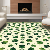 Traditional Shamrock Patterned Decor(Green)