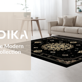 Vibrant Tasseled Medallion Style(Black)