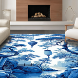 Luxurious Abstract Topiary Composition(Blue)