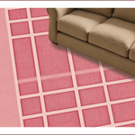 Ultra Soft Area Rug, Non Slip, Stain Resistant, Washable Area Rugs for Living Room, Bedroom, Western Cowgirl Door Mat(Pink) - ODIKA