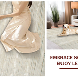 Luxurious Natural Fiber Elegance(Beige)