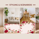 Elegant Shabby Chic Blossom Design(Red)