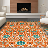 Elegant Vintage Lattice Design(Orange)