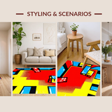 Inspiring Multicolor Dreamscape Design(Red)