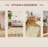 Chic Classic Botanical Motif(Beige)