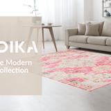 Elegant Ogee Patterned Accent(Pink)