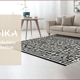 Modern Monochrome Trellis Aesthetic(Black)