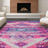 Artful Bright Trellis Composition(Pink)