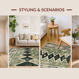 Artful Low Pile Textured Look(Gray)