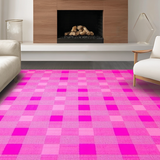 Adorable Fluffy Tiled Look(Pink)