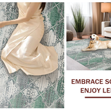 Timeless Ogee with Warm Hues(Green)