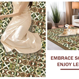 Artful Ogee Motif with Depth(Brown)