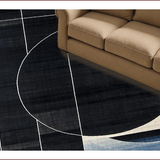 Vivid Multicolor Contemporary Motif(Black)
