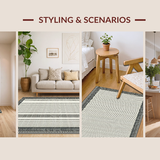 Trendy Tiled with Contrast(Gray)