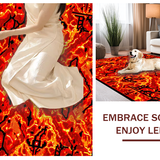 Exuberant Geometric Lava Influence(Red)