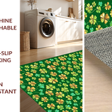 Playful Whimsical Shamrock Illustrations(Green)
