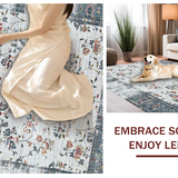 Artful Faded Diamond Composition(Ivory)