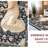 Contemporary Colorful Trellis Style(Blue)