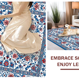 Vibrant Transitional Floral Aesthetic(White)
