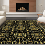 Luxurious Traditional Oriental Design(Black)