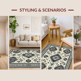 Earthy Toned Circular Design(Beige)