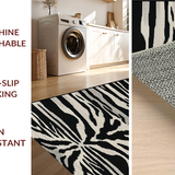 Stylish Modern Linear Zebra Elements(Black)