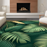 Elegant Verdant Tiled Arrangement(Green)