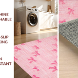 Aesthetic Pink Bows for Rooms Coquette Area(Pink)