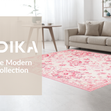 Whimsical Curvy Pastel Design(Pink)