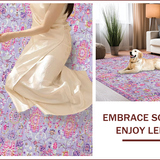 Vintage Pastel Blooming Elegance(Purple)