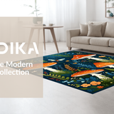 Rustic Butterfly and Flower Medley(Blue)