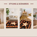 Chic Southwestern Star Design(Orange)