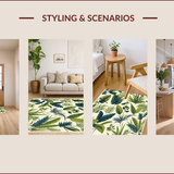 Neutral Jungle Animal Nursery Playroom(Ivory)